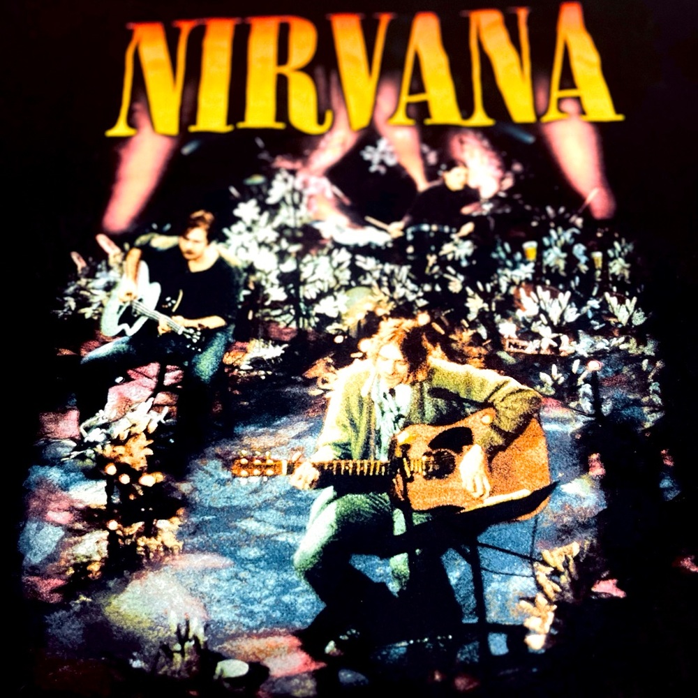 Nirvana band shirt 2xl clean ,always good for style!
